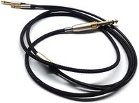 NewFantasia Replacement Audio Upgrade Cable Compatible with Denon AH-D600, AH-D7200, AH-D7100, AH-D9200, AH-D5200, Meze 99 Classics, Focal Elear Headphones Black 2meters/6.6ft