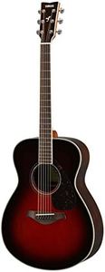 Yamaha FS830 Small Body Solid Top Acoustic Guitar, Tobacco Sunburst