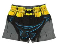 DC Comics Batman Dark Knight Costume Boxer Shorts - Medium Black