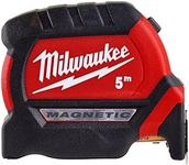 Milwaukee 48227305 Premium Magnetic Tape Measure HP5Mg/27, Red/Black