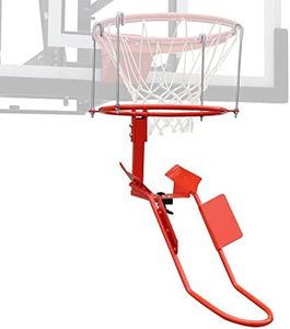 ProSlam Basketball Return Attachment, Heavy Duty Durable Steel Return System for Basketball - 180 Degree Rotatable Chute Shot Returner for 18" Rim Indoor and Outdoor【Product Patents】