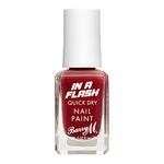 Barry M In A Flash Quick Dry Nail Paint, Shade Red Race | Red Nail Polish