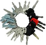 27 Heavy Equipment Construction Ignition Key Blank Replacement Set (1 Set)