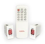 RE CO SYS Remote Control Switch with Learning makes Compatible with all Wi-Fi IR Blaster to use with Alexa (Pro-With Timers,Sleep,Adv.L, 4 Light and 2 Fan Regulator|Screw|White|)