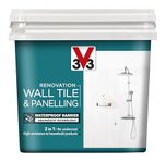 V33 Renovation Wall Tile & Panelling Paint Cotton 750ml