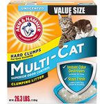 Arm & Hammer Multi-Cat Litter, Unscented, 26.3 Lbs (Packaging May Vary)