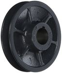 Browning 1VL40X7/8 Variable Pitch Sheave, 1 Groove, Finished Bore, Cast Iron Sheave, for 3L, 4L or A, 5L or B Section Belt