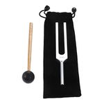 DRELD 440 Hz Tuning Fork, A440Hz Tuning Fork with Silicone Hammer Bag for Violin Guitar Tuner Instrument, DNA Repair Healing, Sound therapy, Perfect Healing, Balancing, Healers, Vibration