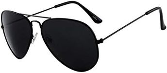 iceBoo Black Pilot Style Sunglasses