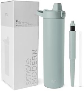 Simple Modern Filtered Water Bottle | Insulated Stainless-Steel Carbon Filter Travel Water Bottles | Reusable for Clean Drinking Water On The Go | Mesa Collection | 24oz, Sea Glass Sage