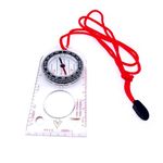 JZK Compass pointed North for orienteering, Navigation Compass with Magnifying glass and map scale for Camping, Orienteering Compass with lanyard, map reading compass