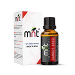 MNT Carrot Seed Essential Oil 100% Pure Natural & Therapeutic Grade For Aromatherapy, Skin, Acne & Hair Growth (15ML)