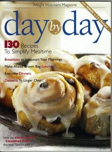 Weight Watchers Magazine DAY BY DAY 130 Recipes includes POINTS