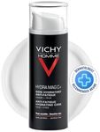 Vichy Face Moisturizer for Men, Homme Hydra Mag C+ Men's Brightening Face and Eye Cream for Dry, Combination and Sensitive Skin, with Vitamin C and Magnesium, Moisturizes and Reduces Dark Circles, Hypoallergenic, 50mL