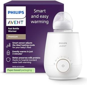 Philips Avent Fast Bottle Warmer with Smart Temperature Control: Warms Evenly, No Hotspots – SCF358/00