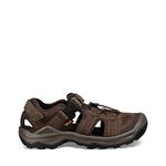 Teva Omnium 2 Leather Men’s Open Toe Sandals, Brown (Turkish Coffee TKCF), 10 UK (44.5 EU)