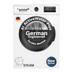 Bosch 7 kg 5 Star Front Load Fully-Automatic Washing Machine, Steam Antibacterial Tech, AI ActiveWater, 15 Wash Programs, 53L Large Drum, SoftCare Paddle, White, WAJ24263IN (2026 Model)