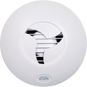 Airflow iCON 15 Bathroom Extractor Fan – Compact Quiet Ventilation