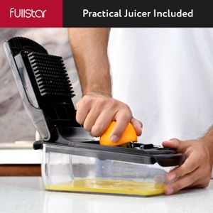 Fullstar 7-in-1 Vegetable Chopper – Multi-Function Slicer & Dicer