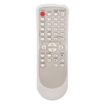 NB050 NB050UD New Replacement Universal Remote Control fit for Symphonic Funai Emerson Sylvania Magnavox DVD Player Recorder EWD7004 DP100MW8 DP100MW8B MWD200GA DP100HH8 PVD1000 RSD200E SD200E