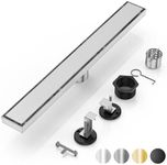 DLONE Linear Shower Drain 24 Inch, 
