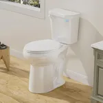 Simple Project 21 Inch Tall Toilets for Seniors, High Toilet Round with Comfort Chair Seat, 1.28 Gpf Powerful Single Flush Extra Tall Toilets, ADA Comfort Height Handicap Toilet forTall Person