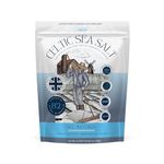 The Intelligent Health - Celtic Sea Salt, Premium Organic, Rich in 82+ Minerals,Unrefined and Hand-Harvested from France, Fine & Coarse Crystals, 100% Kosher, Pure and Natural - 350g