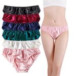 UU BEN Women's Silk Briefs 100% Pure Mulberry Silk Underwear Bikini Knickers Satin Panties Lingerie