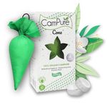 Mangalam CamPure Camphor Cone (Jasmine) Pack Of 2 - Room, Car and Air Freshener & Mosquito Repellent Green |Granule