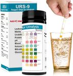 Ketone Test Strips,100 Accurate Keto Strips Urine Test Strips with 9 Parameters - Fast Result Urine Test for Ketosis on Ketogenic & Low-Carb Diets, Easy to Use Kuitgh