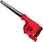 PEDONYMini Cordless Leaf Blower for Milwaukee 18V Battery, Vacuum150CFM Up to 120MPH, 2-in-1 Handle Electric Blower(Battery Not Included)