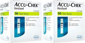 Accu-Chek Instant Blood Glucose Test Strips, 100 Count, for Accurate Monitoring