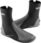 Cressi Mens 7 MM Boots, Black, US Men S 12 US Women S 13 EU 44