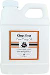 KingsFleet - Pure Tung Oil | 16oz | Classic Wood Finish | Indoor / Outdoor | Restore, Protect, and Maintain!