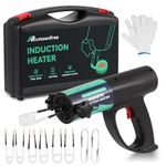 Mxmoonfree Induction Heater Bolt Removal, 1500W Induction Bolt Heater Tool with 8 Coil and Rugged Carrier Case to Safely Remove Nuts, Bolts, Bearings 110v