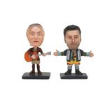 Phoebe & Joey F.R.I.E.N.D.S.Bobblehead | 10 cms | Resin | Action Figure | Friends TV Show | Gift for All | Friends Merchandise