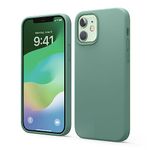 elago Liquid Silicone Case Compatible with iPhone 12 Case & Compatible with iPhone 12 Pro Case (6.1 inches), Silicone, All-Round Protection Mobile Phone Case: 3-Layer Structure Protective