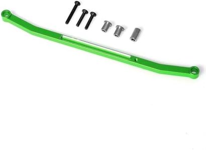 Steering Tie Rod and Drag Link Aluminum for Losi 1/18 Mini LMT 4X4 Brushed Monster Truck,Replacement for LOS211051 Upgrade Parts Fix Link Steering Rod for Losi - LOS01026 1/18 Mini LMT Monster (Green)