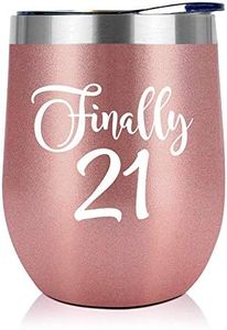 NewEleven 21st Birthday Gifts For Women, Her - 2004 21st Birthday Decorations For Her - 21st Birthday Ideas For Women, Her, Daughter, Sister, Best Friends - 12 Oz Tumbler