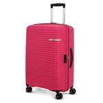 American Tourister Liftoff Spinner 67 cm Medium Berry Blast Polypropylene Check-in Hard Luggage with Double Wheel (Trolley/Suitcase), Pink