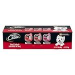 CESAR Classic Loaf in Sauce Adult Wet Dog Food Beef Selects Variety Pack, 24x100g Trays