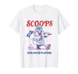 Stranger Things Scoops Ahoy Ice Cream Mascot Starcourt Retro T-Shirt