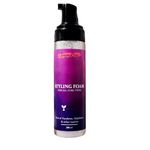 SugarBoo Curls Styling Foam (200ml) for Dry, Frizzy, Wavy, Curly Hair. Vegan & CG Friendly. No Parabens, Sulphates & Other Nasties