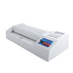 laminator Machine, TBVECHI Laminating laminator Machine, 110V 600W A3 A4 Rollers System Thermal Hot Cold Film Laminating Laminator Machine