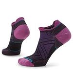 Smartwool Run Zero Cushion Low Ankle Sock - Women's Charcoal Large