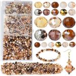 KINGSHINE Faceted Rondelle Glass Be