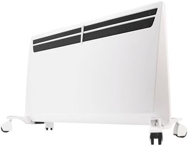 Ausclimate 1000W Smart Inverter Metal Panel Heater, Home Heater with 24-Hour Timer, Suitable For Small to Medium Sized Rooms Up To 15m2, Compatible with Alexa and Google Home, White