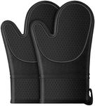 Oven Mitts,Anti-Slip Silicone Oven