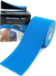 Eranqo® Waterproof Kinesiology Tape (5 m X 5 cm) Latex Free Breathable Athletic Sports Tape For Injury, Muscle Support, Pain Relief, Joint Support And Physiotherapy