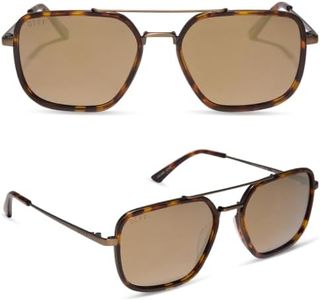 DIFF | Star Wars Colonel Ward Aviator Sunglasses, Bronze + Brown Flash